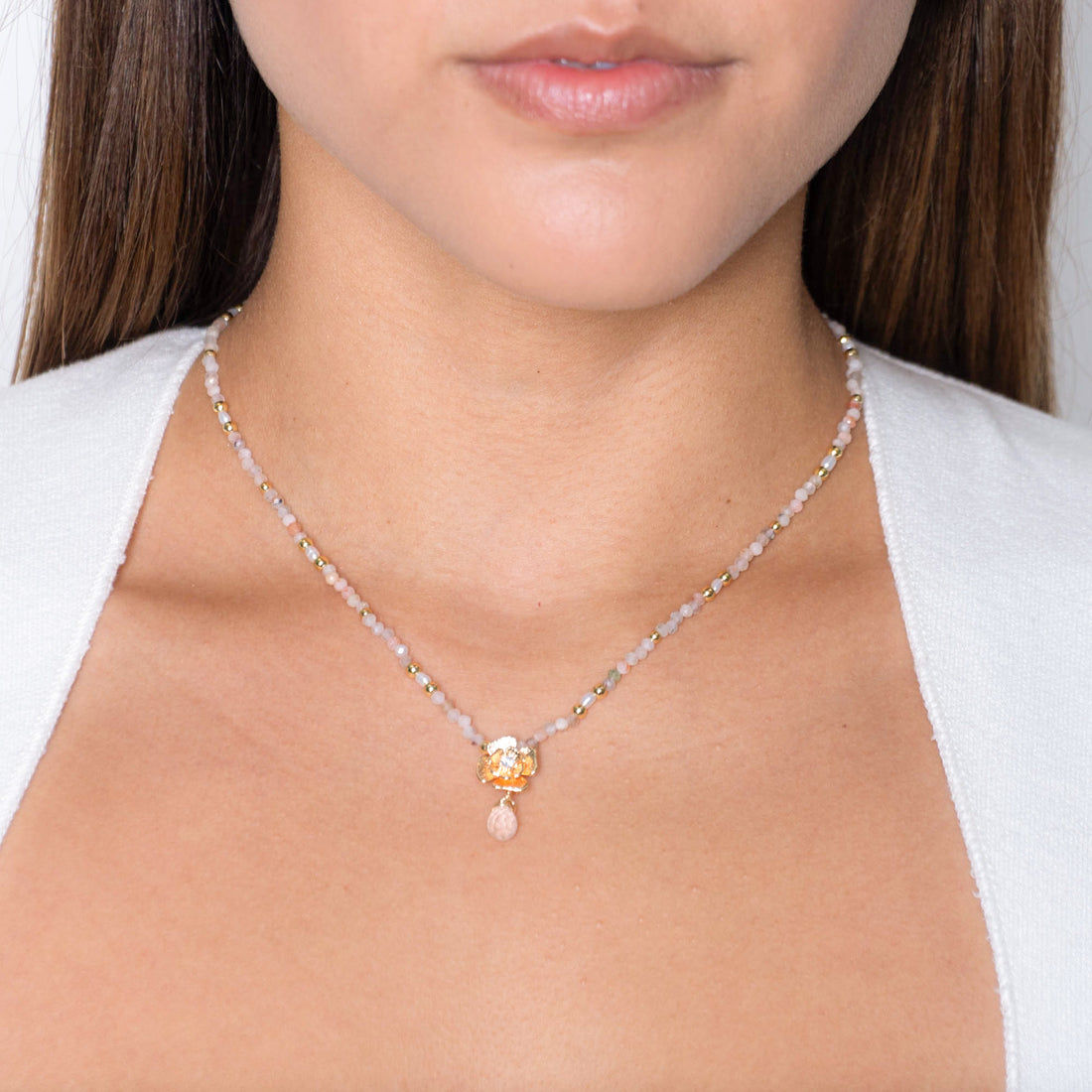 PINK ROSE / COLLAR