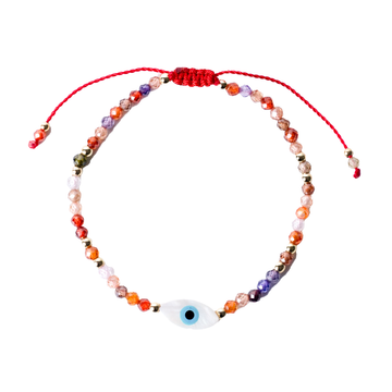 RAINBOW ZIRCON EVIL EYE / BRAZALETE