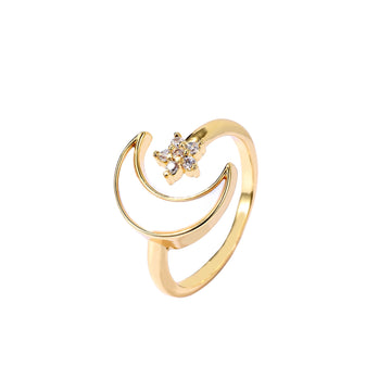 NACRE MOON RING