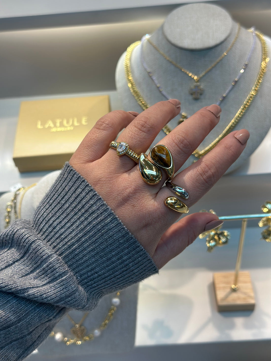 TIGER EYE RING